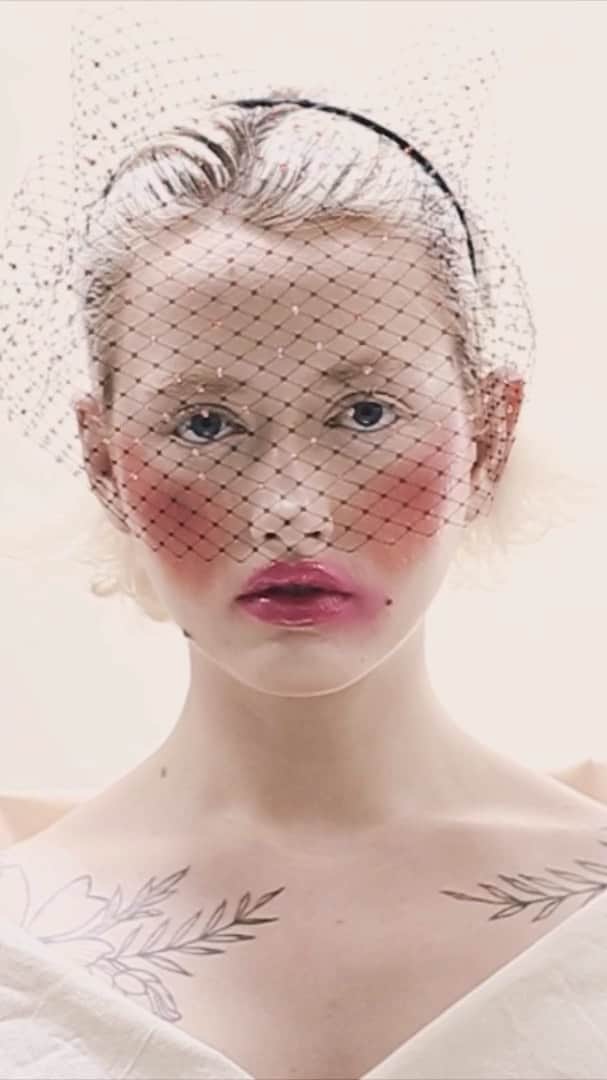 のインスタグラム：「Footage inspired by the legend I found very motivational #dragonsgate | Waterlilies, dragons and golden carp decorate a variety of summery hats photographed on Luna; a highly creative individual who works with fashion, make-up, pose and prose to create a multitude of identities online @hatti_rees. I was so thrilled she created one for me for this project. We printed a lookbook inspired by Japanese ink paintings too | #heartofasia #dragons #piersatkinson #🐲」