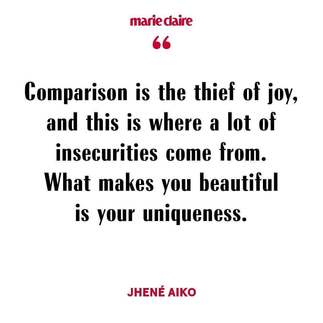 マリクレールさんのインスタグラム写真 - (マリクレールInstagram)「Jhené Aiko opens up about self-care, mindfulness, and insecurities. Visit the link to learn how she used chamomile tea to help heal a rash and why she's an avid fan of meditation. #LaMerBlueHeart #LaMerDonation」7月21日 3時49分 - marieclairemag