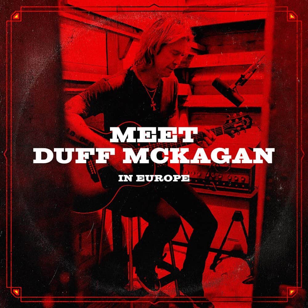 ダフ・マッケイガンさんのインスタグラム写真 - (ダフ・マッケイガンInstagram)「Win Tickets + Meet & Greet with Duff McKagan on his August/September European Tour when you take action via @propeller.la  Link in story to learn how!」7月21日 3時51分 - duffmckagan