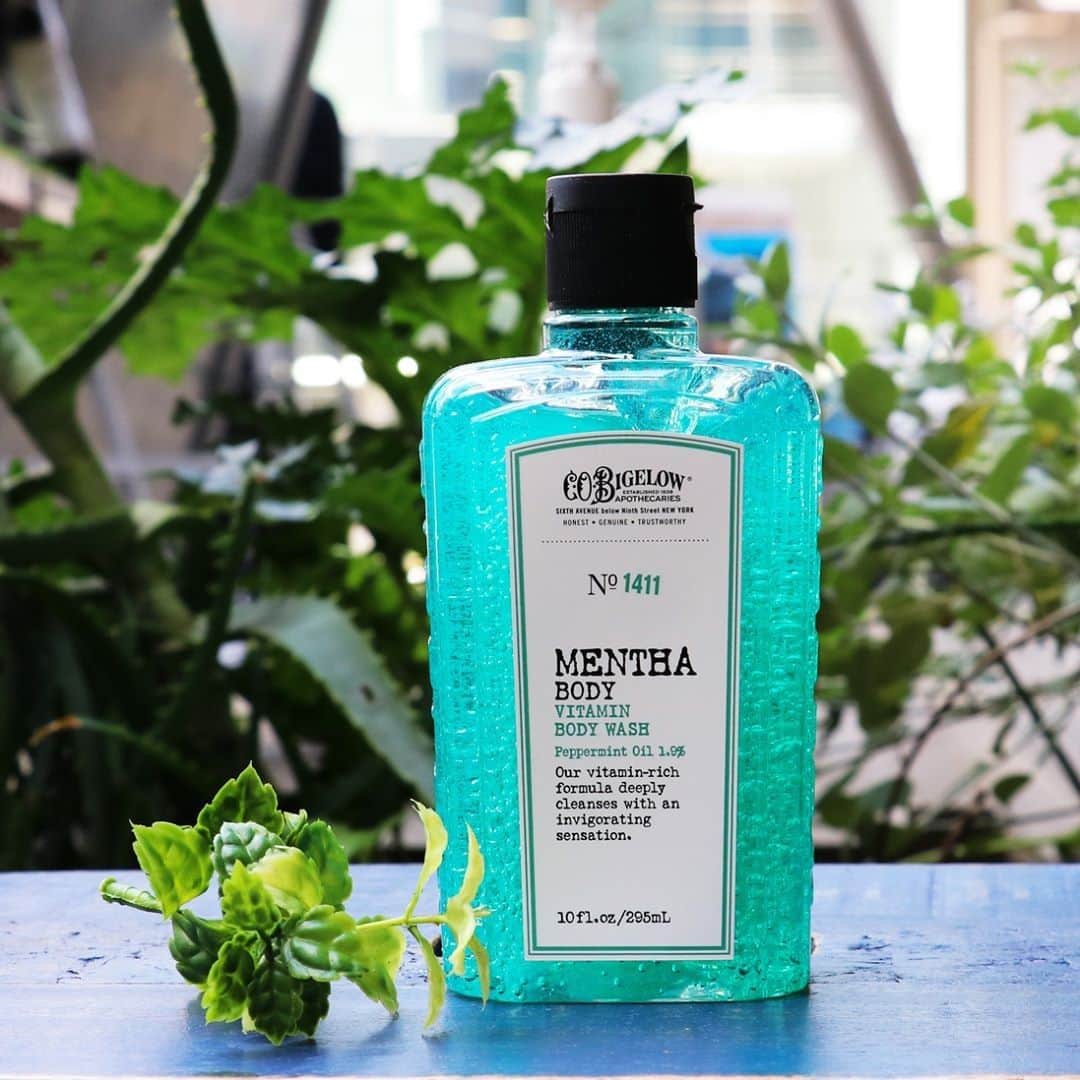 C.O. Bigelowさんのインスタグラム写真 - (C.O. BigelowInstagram)「Can't take the heat? 🔥 Cool off with our ✨tingling✨ Peppermint Oil-infused #Mentha Vitamin Body Wash! 🌿⠀⠀⠀⠀⠀⠀⠀⠀⠀ ⠀⠀⠀⠀⠀⠀⠀⠀⠀ | 📷 @fruitgathering.jp」7月21日 4時01分 - cobigelow