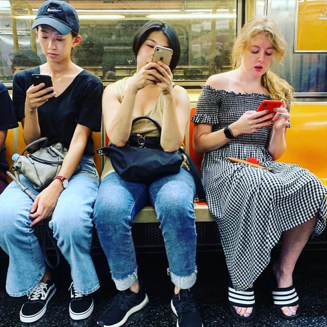 JULIEN D'YSさんのインスタグラム写真 - (JULIEN D'YSInstagram)「#subway #newyork#noAC#heatwave 🔥🥵🔥#20.july.19」7月21日 4時39分 - juliendys