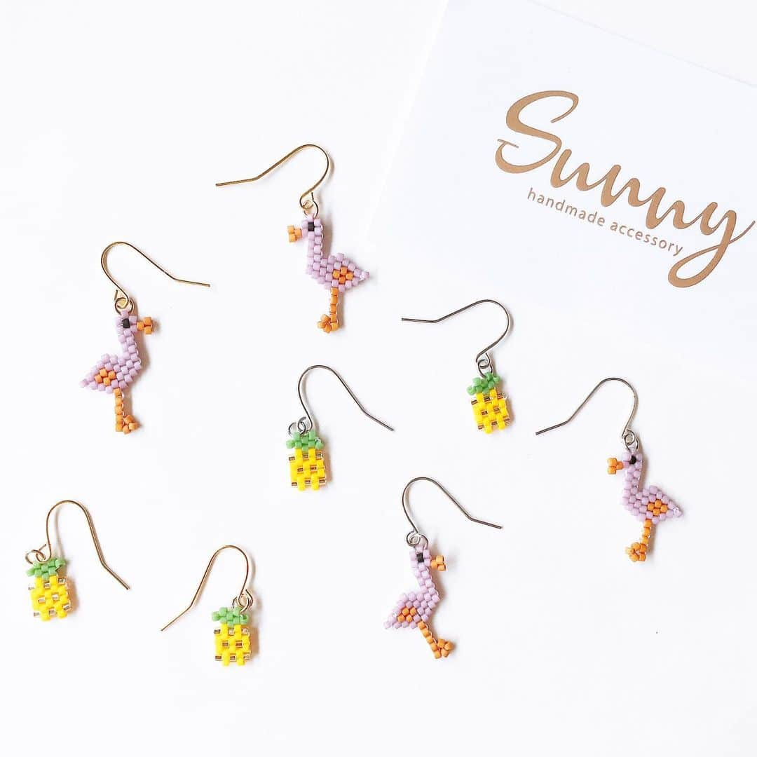 埼玉 戸田市 ハンドメイドアクセサリー ピアス販売 SUNNY?のインスタグラム