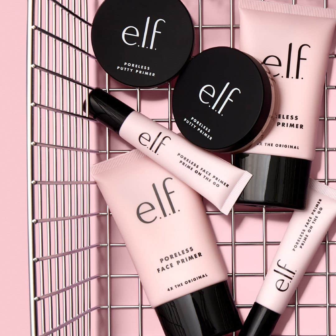 e.l.f.さんのインスタグラム写真 - (e.l.f.Instagram)「Pores? We don't know her. 😉 The #PorelessPuttyPrimer and the Poreless Face Primer give you a poreless effect for glowing, smooth skin. ✨ #elfingamazing #elfcosmetics #crueltyfree #vegan」7月21日 6時01分 - elfcosmetics