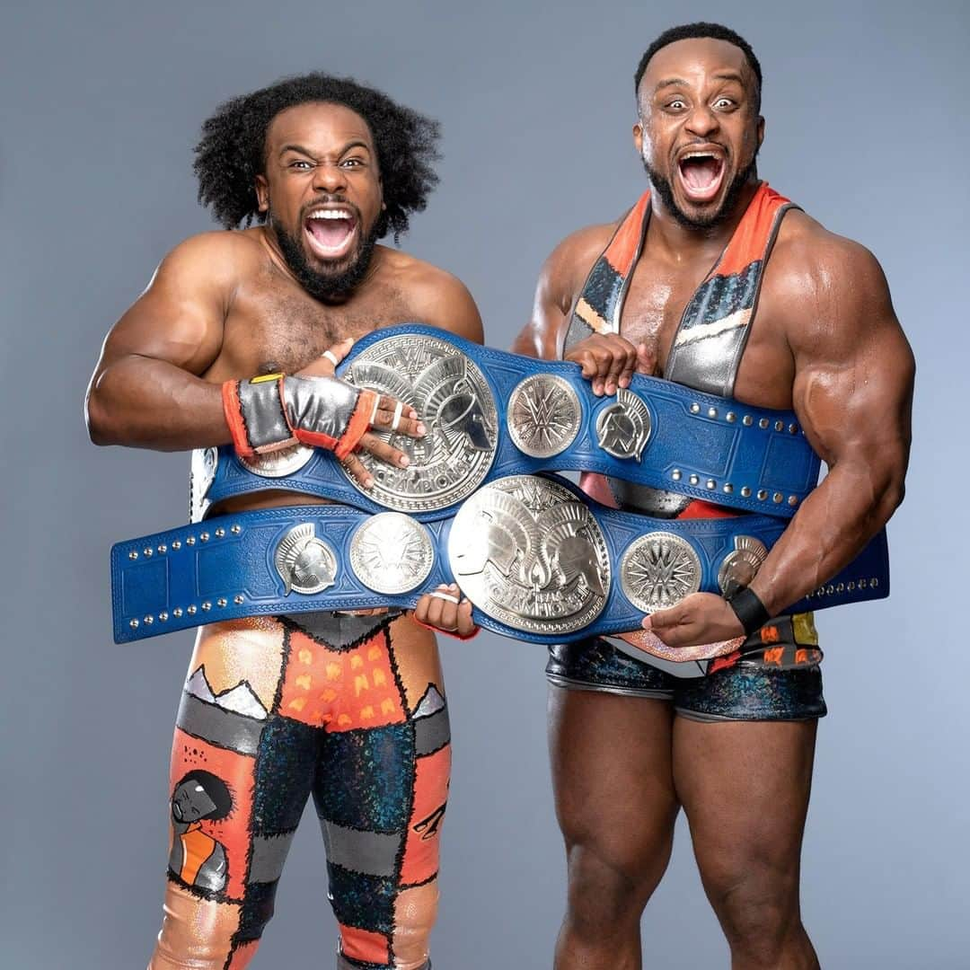 WWEさんのインスタグラム写真 - (WWEInstagram)「6x. #TagTeamTitles #AndNew @xavierwoodsphd @wwebige」7月21日 6時02分 - wwe