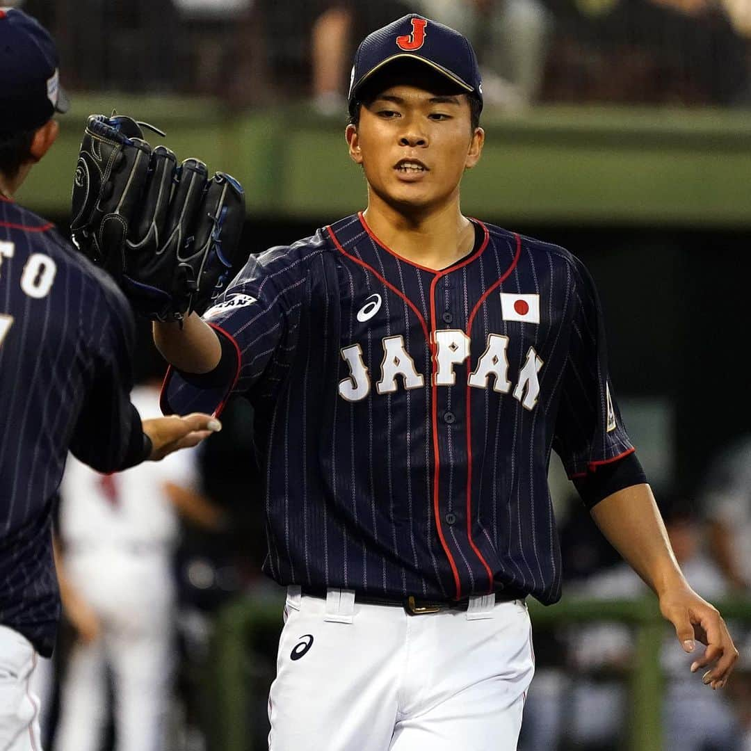 侍ジャパンさんのインスタグラム写真 - (侍ジャパンInstagram)「⠀ 第43回 日米大学野球選手権大会 第4戦 アメリカ 1 - 9 日本  郡司裕也の2本塁打など12安打4本塁打で大勝💪 日米大学野球優勝の行方は神宮での最終戦へ‼️ ⠀ #侍ジャパン #大学代表 #日米大学野球 #ヨーク開成山スタジアム #早川隆久 #早稲田大学 #海野隆司 #東海大学 #郡司裕也 #慶應義塾大学 #牧秀悟 #中央大学」7月21日 15時40分 - samuraijapan_official