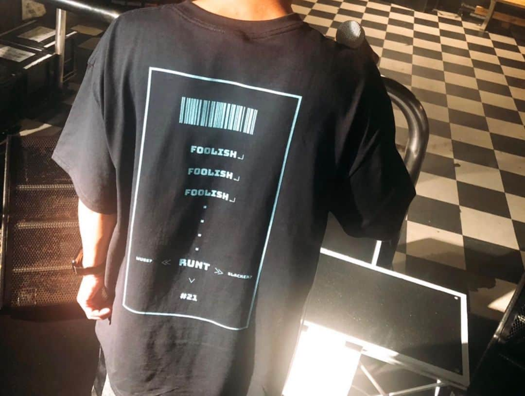 YOMIさんのインスタグラム写真 - (YOMIInstagram)「Tシャツ、タオル、ツアー用になってますー！」7月21日 16時03分 - nightmare.yomi