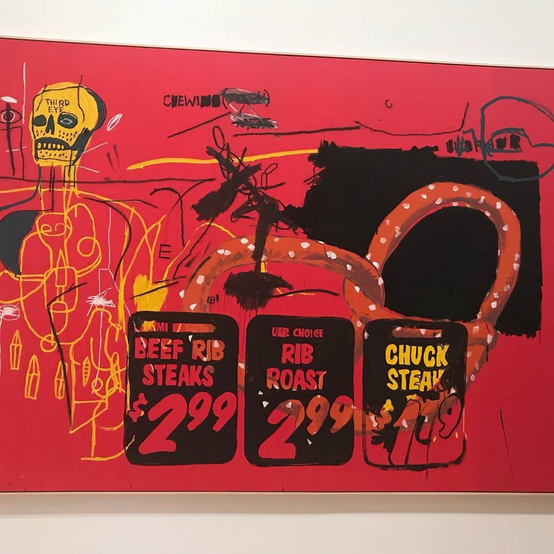南果歩さんのインスタグラム写真 - (南果歩Instagram)「Andy Wohal in SFMOMA🇺🇸 It was crazy fun❤️❤️❤️ やっと観に来れました😊 もうもうもう楽し過ぎて、一人で来たのにスキップしたい気分😊 これがポップアートと言われる所以なのですね❤️ Andy&Basquiat's works are amazing‼️ #andywarhol  #basquiat #sfmoma #kimikopowers 気になる！ #南果歩アート散歩 #アメリカプチ留学  #アメリカ語学学校  #kahominami」7月21日 16時15分 - kaho_minami