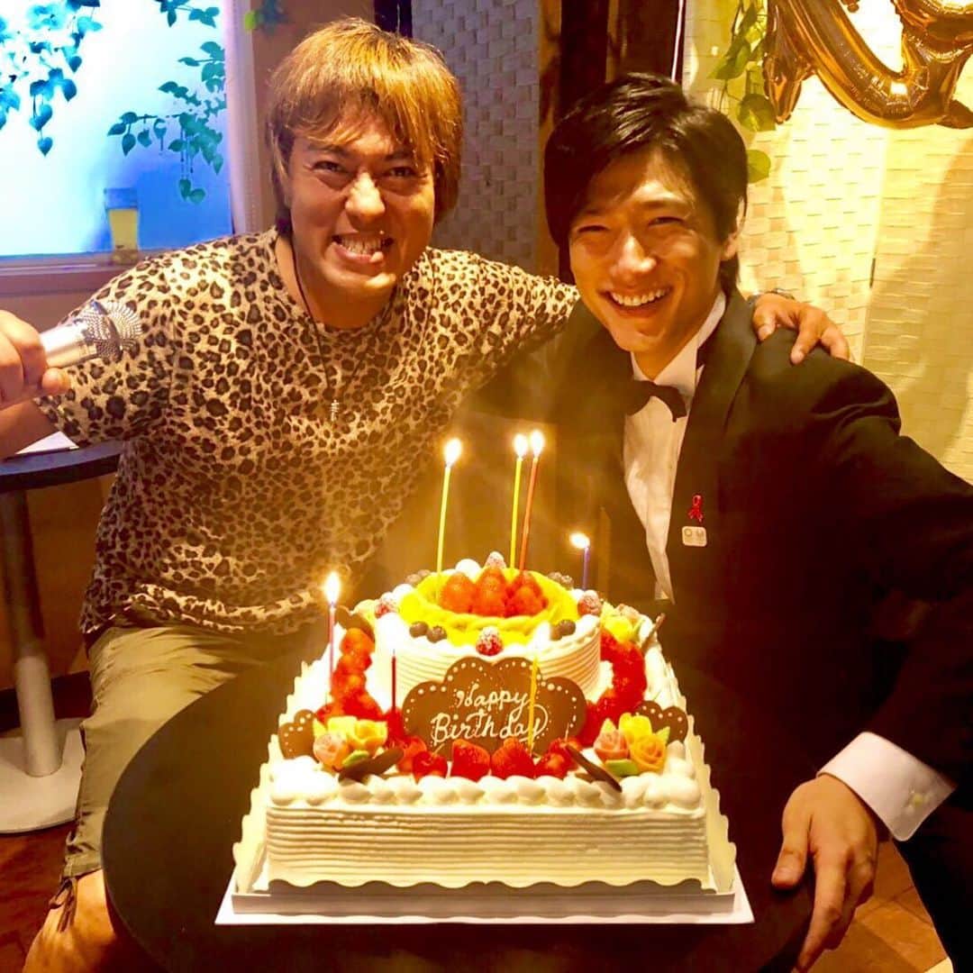 有馬芳彦のインスタグラム：「‪34歳になりました‼️‬ ‪みなさまのおかげです。感謝感謝です。この日を迎えられたこと、本当にありがとうございます🤗‬」