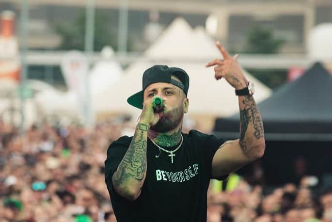 NICKY JAMさんのインスタグラム写真 - (NICKY JAMInstagram)「Nuremberg Alemania 🇩🇪 🖤」7月21日 8時12分 - nickyjam