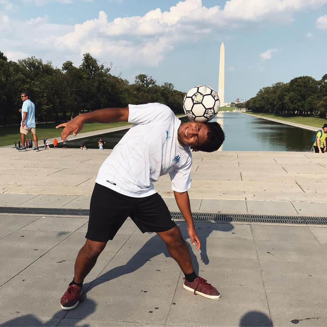 リーグ・アンさんのインスタグラム写真 - (リーグ・アンInstagram)「Freestyle session au Lincoln Memorial avant la finale des #EALigue1Games 🔥🇺🇸 ▫️ ▫️ #ligue1conforama #USA #saintetienne #montpellier #girondins #olympiquedemarseille #unitedstates #freestyle #washingtondc #freestylefootball」7月21日 9時50分 - ligue1ubereats