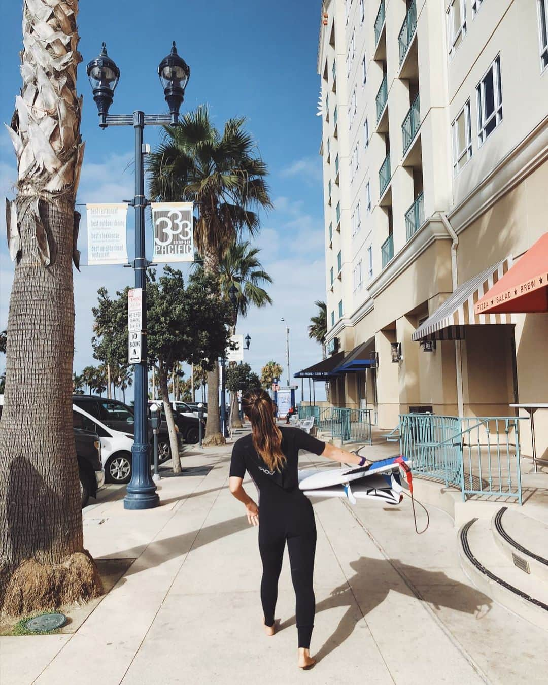 脇田紗良さんのインスタグラム写真 - (脇田紗良Instagram)「Oceanside🇺🇸💙 #California @dovesurfingwetsuits #dovesurfingwetsuits」7月21日 10時20分 - sara_wakita1010