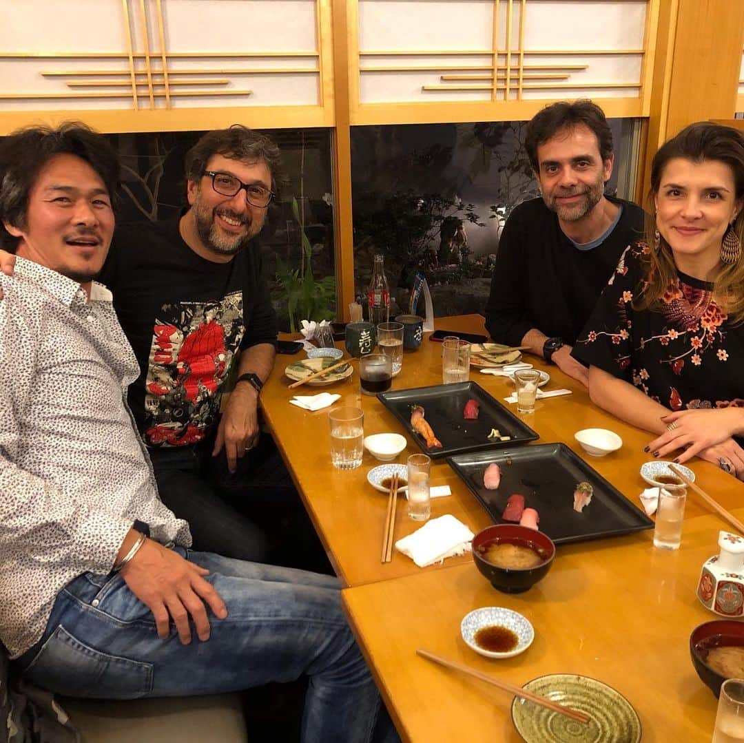 伊原剛志さんのインスタグラム写真 - (伊原剛志Instagram)「サンパウロ、新寿司プロデューサーが招待してくれた。 美味しかった‼️ 日本の寿司だった。 美味しいもん食べると頑張れる❗️ #yakuza Princess #filmland」7月21日 10時14分 - tsuyoshi_ihara