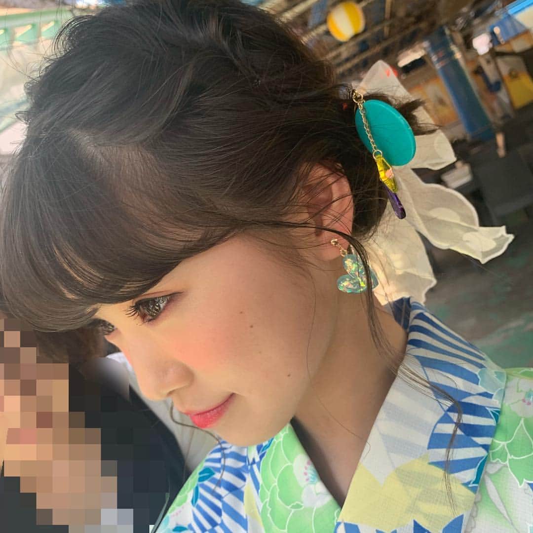 ニコ☆プチさんのインスタグラム写真 - (ニコ☆プチInstagram)「ゆかたちゃま祭り🧸﻿ ﻿ ﻿ #ニコプチ﻿ #丸山真亜弥﻿ #ゆかた﻿ #浴衣﻿ #ただひたすらにまわるまるやま」7月21日 11時01分 - nicopuchi_official