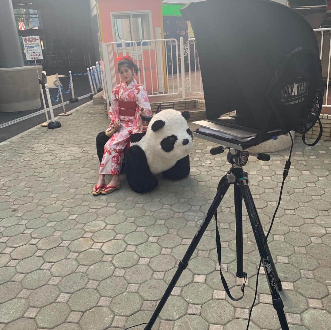 ニコ☆プチさんのインスタグラム写真 - (ニコ☆プチInstagram)「ゆかたちゃま祭り🧸﻿ ﻿ ﻿ #ニコプチ﻿ #丸山真亜弥﻿ #ゆかた﻿ #浴衣﻿ #ただひたすらにまわるまるやま」7月21日 11時01分 - nicopuchi_official