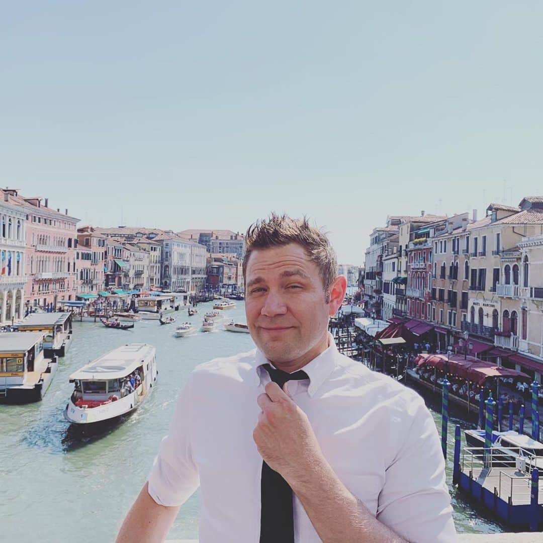 Zebraheadさんのインスタグラム写真 - (ZebraheadInstagram)「Mr Blue Steel himself!  #Repost @mattyzebrahead ・・・ This was taken when we were in Venice, Italy...Who likes to party party?  I definitely do!  #zebrahead #braininvaders #partyparty #tour #venice」7月21日 11時37分 - zebraheadofficial