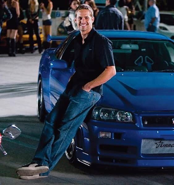ポール・ウォーカーのインスタグラム：「“You know I would’ve won that race if you didn’t cheat, right?” #FastandFurious #TeamPW」