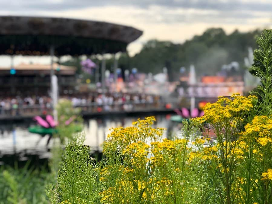 中川友里さんのインスタグラム写真 - (中川友里Instagram)「異文化交流🌼🦋🕊🇯🇵🇧🇪 @tomorrowland  #tomorrowland #België #japan #kimono #music #fes #浴衣 #着物 #着物で来るとみんなJapanだね！ありがとう〜loveJapanって言ってくれるー」7月21日 17時14分 - darayunya