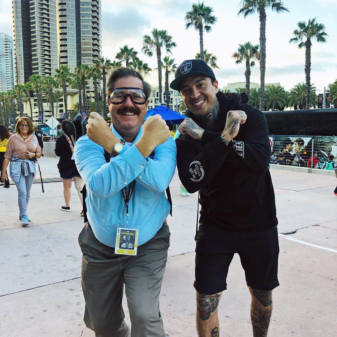 トニー・ペリーのインスタグラム：「Peter is alive and well... ⚔️ #xforce #sdcc」