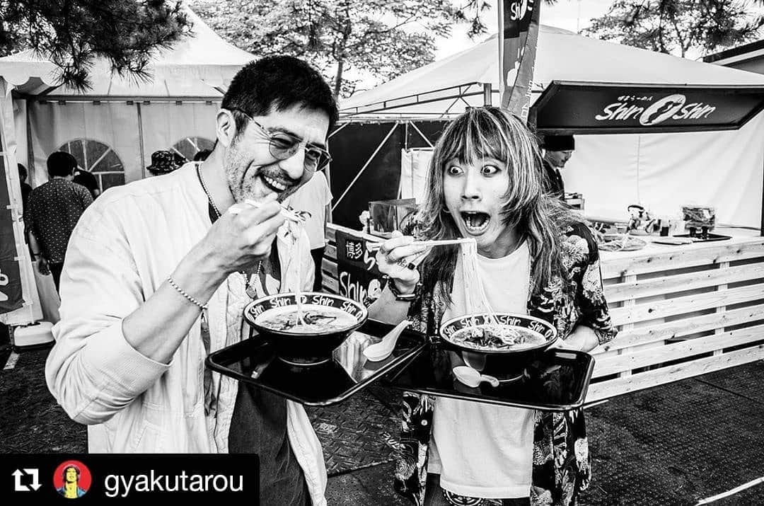 谷中敦さんのインスタグラム写真 - (谷中敦Instagram)「#Repost @gyakutarou ・・・ 🍜。 写真 @cazrowaoki」7月21日 13時33分 - a.yanaka