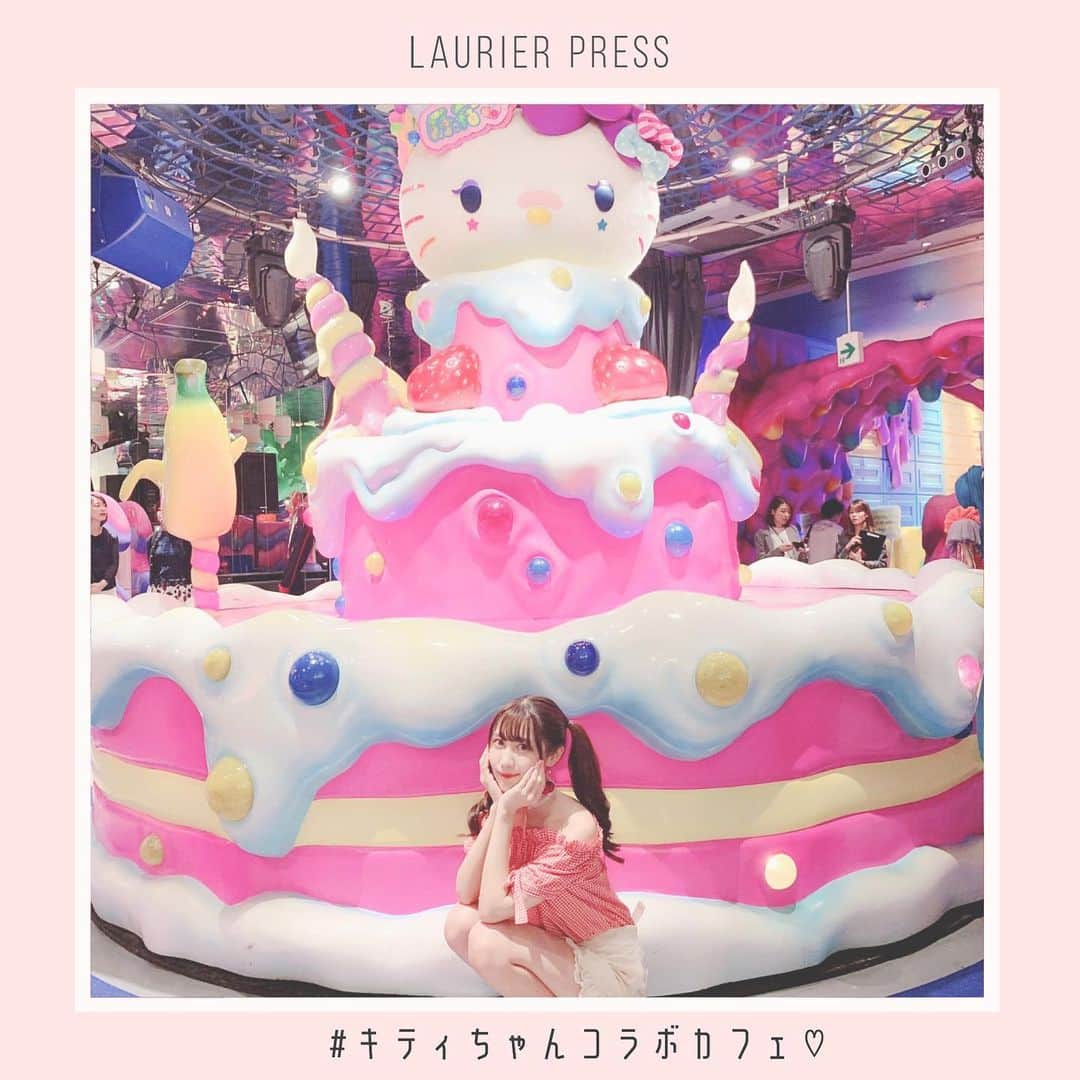 ローリエプレス編集部さんのインスタグラム写真 - (ローリエプレス編集部Instagram)「大好きなキティちゃんに会える♡　﻿ ﻿ 原宿の人気カフェ #kawaiimonstercafeharajuku に、期間限定コラボでキティちゃんがやってきたよ！﻿ ﻿ 夏休みに絶対いきたい♡﻿ ﻿ ﻿ ﻿ ❤︎❤︎❤︎ みどころポイント ❤︎❤︎❤︎﻿ KAWAII MONSTER CAFE×ハローキティ﻿ ﻿ 1. #sweetsgoround がキティちゃんに！﻿ 2. カラフルでフォトジェニックなコラボメニューがたくさん♡﻿ 3. #melteahellokittyroom はピンクの畳のお座席♡﻿ 4. キュートな#チョッピー に会えたらラッキー！﻿ 5. オリジナルグッズはお土産やプレゼントにもぴったり！﻿ ﻿ 📍 @kawaiimonstercafe﻿ 渋谷区神宮前4丁目31‐10YMスクエア 4F﻿ 平日11:30〜16:30、18:00〜22:30、日曜11:00〜20:00﻿ ﻿ 🎀 Mel-Tea Hello Kitty Room﻿ 期間 7/12〜9/1予定﻿ ※予約詳細は公式情報をチェックしてね！﻿ ﻿ ﻿ ﻿ ﻿ ﻿ ﻿ ﻿ ﻿ ﻿ ﻿ #ローリエプレス #原宿カフェ #カワイイモンスターカフェ」7月21日 13時50分 - laurier_press