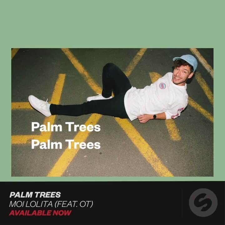 のインスタグラム：「Have you added the spine-tingling 'Moi Lolita' by @palmtreesofficial (feat. @ot.official_) to your Saturday chill playlist yet? ✨ #palmtrees #ot #moilolita #saturday #chill #playlist #spinninrecords #outnow」