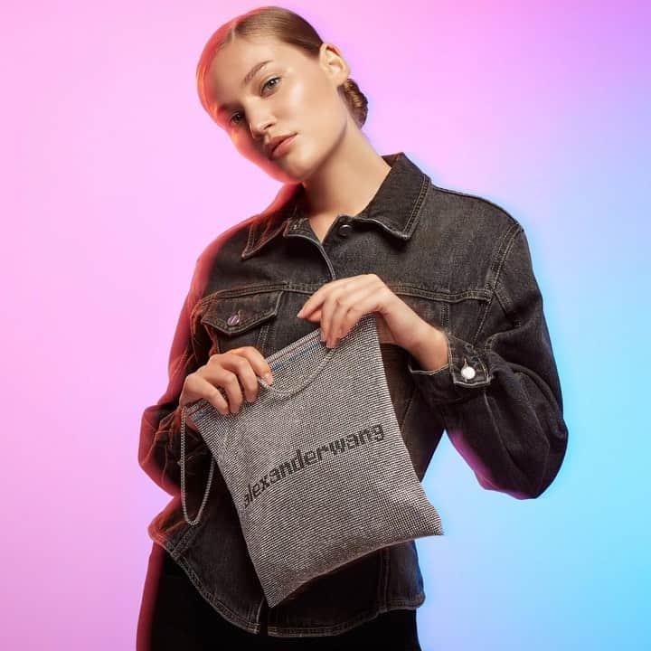 Saks Fifth Avenueのインスタグラム：「HANDBAG HEROES: Your ultimate bag update is here—go heavy on metals, crystals and metallics with @alexanderwangny and @mcmworldwide. #SaksStyle」