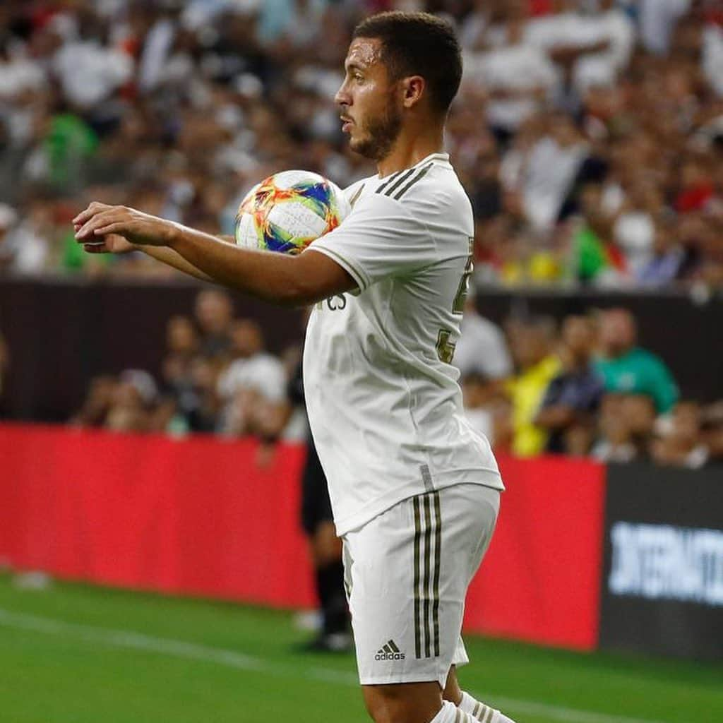 エデン・アザールさんのインスタグラム写真 - (エデン・アザールInstagram)「Pre season games underway! ⚽🇺🇸 #HalaMadrid Les matchs de pré saison ont commencé! 👍🏼 #ICC2019 💥」7月21日 17時23分 - hazardeden_10