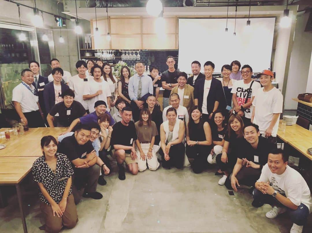 矢野良子のインスタグラム：「. . 7/19 スポンサー様をお招きして 3W 1st seasonの 打ち上げを行いました！  お越しいただいた皆様ありがとうございました。  2nd seasonも宜しくお願い致します！ . . #IGNIS #FreakOutHoldings #KiBERA #AVEX #BARKinSTYLe #wef. #ADASTRIA #ネツゲン #RHYMES #PLM #AKTR #イオンドクター #KIXSIX #COMP #DreamerJapan #西村歯科横芝 #Flag #ゆらゆらキック #DAYDREM  #TD3x3 #3W #tripledouble #3x3 #basketball」