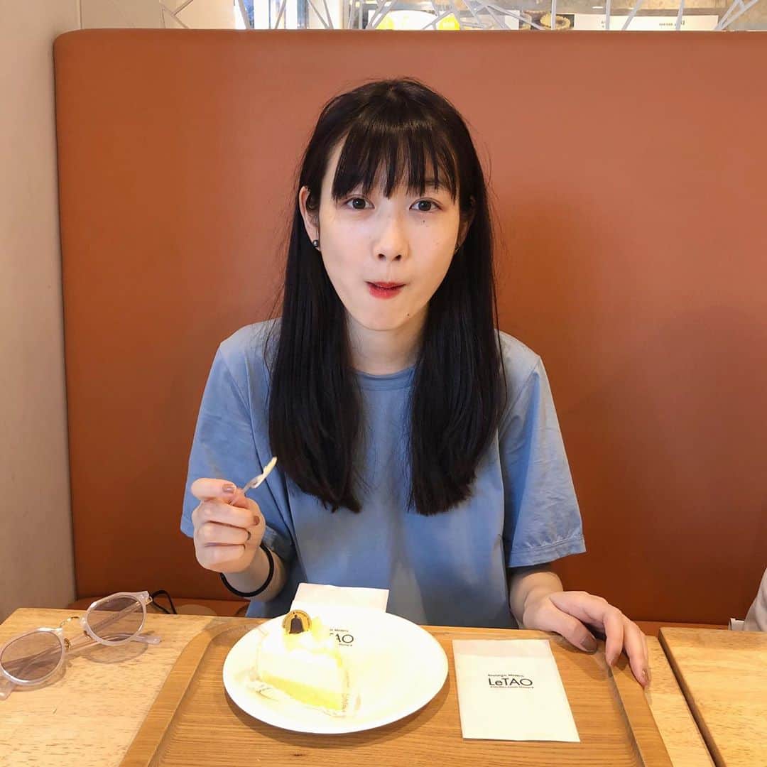 岡本夏美さんのインスタグラム写真 - (岡本夏美Instagram)「食べ顔 中途半端るたおうまい」7月21日 18時14分 - okamoto_natsumi