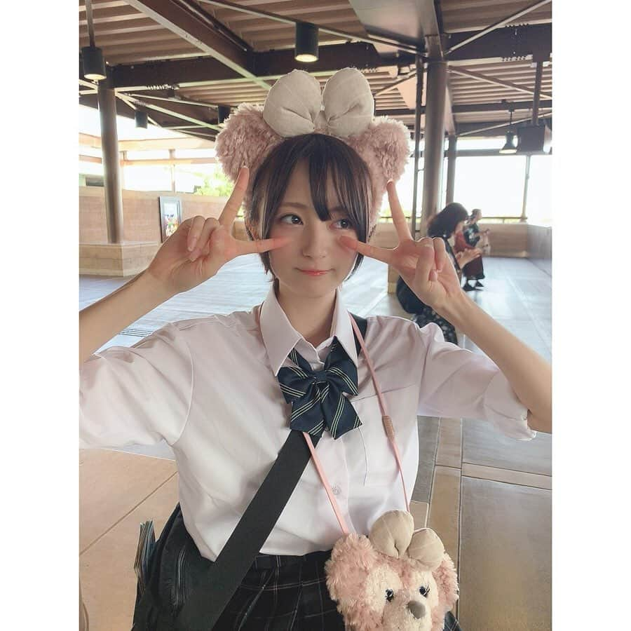 こばしり。さんのインスタグラム写真 - (こばしり。Instagram)「里佳ちゃんとででにー🐭🏰」7月21日 18時49分 - lovetomato_24