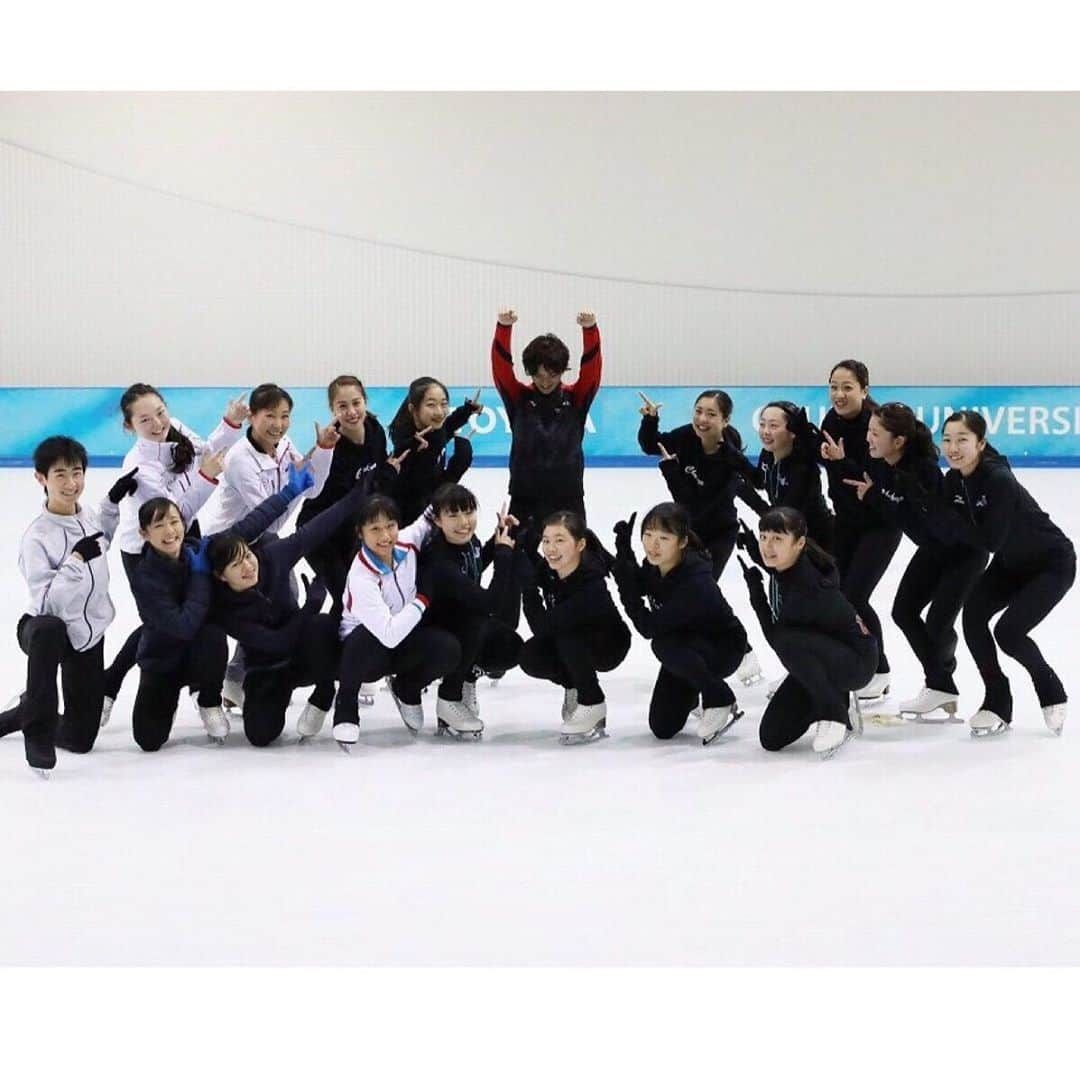 大庭雅さんのインスタグラム写真 - (大庭雅Instagram)「中京大学オープンキャンパス 2019⛸ ・ #chukyo #中京スケート部」7月21日 19時18分 - miyabi_oba