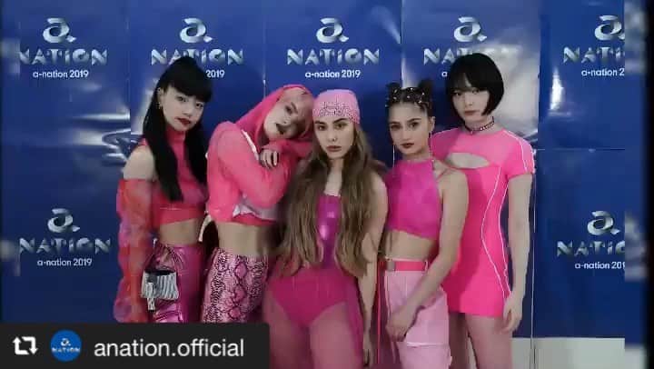 のインスタグラム：「#repost @anation.official  #anation2019 ﻿ FAKY からコメントをいただきました🙆🏻‍♀️﻿ ﻿ #FAKY @fakyjp﻿ #Mikako @mikako_faky  #Taki @taki_faky  #Akina @akina_faky  #lilfang @lilfang_faky ﻿ #Hina @hina_faky﻿ ﻿ #anation #夏フェス #青森港新中央埠頭 #青森」