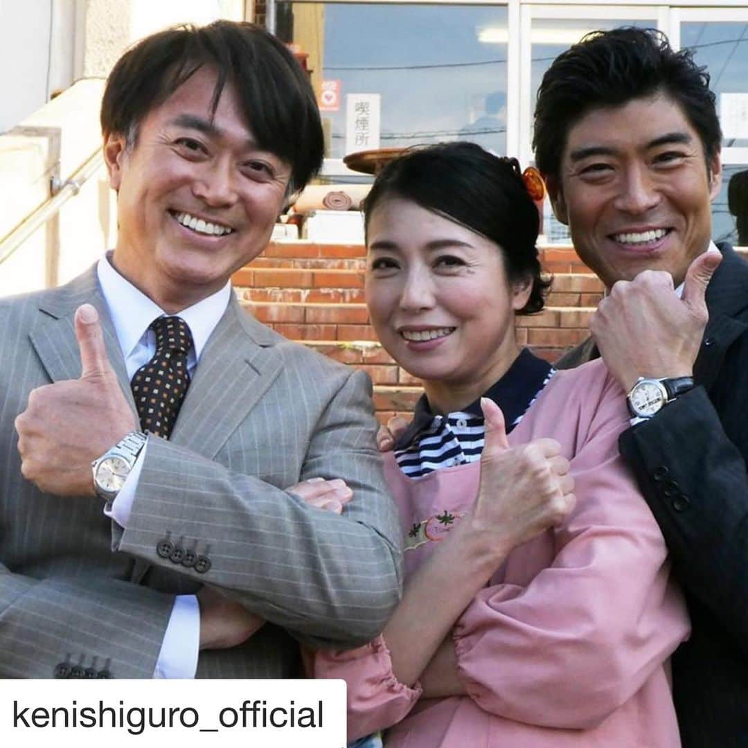 高橋ひとみさんのインスタグラム写真 - (高橋ひとみInstagram)「#Repost @kenishiguro_official with @get_repost ・・・ 明日の晩 リーガルハート お楽しみ下さい😊 ひとみさんとは夫婦😘 高嶋とは実は中学から同級生なのです😝」7月21日 20時47分 - hitomi_momoe