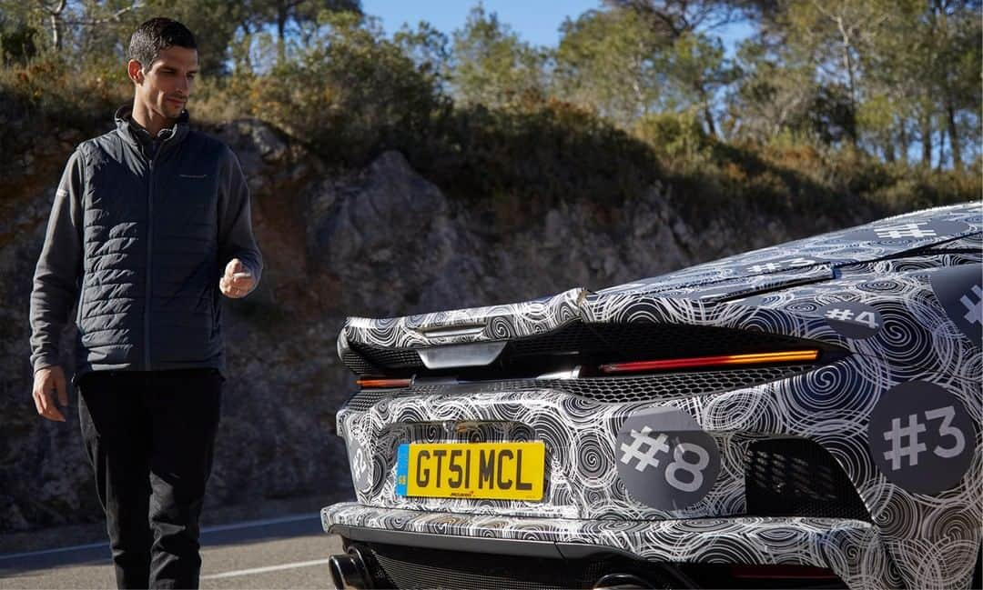 McLaren Automotiveさんのインスタグラム写真 - (McLaren AutomotiveInstagram)「Sergi is the Lead Development Engineer for the #NewMcLarenGT, drawing together the many strands of engineering work on the car that have been going on for over three years. 24 hours a day. 7 days a week, with a fleet of around 35 development cars, each one covering around 60,000 miles.」7月21日 21時02分 - mclarenauto