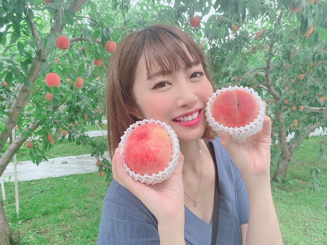 古川真奈美さんのインスタグラム写真 - (古川真奈美Instagram)「.﻿ .﻿ えみちんと、もも狩り🍑してきた😇💓﻿ もも狩りは初めて＼(^o^)／﻿ 他にもきゅうりとか茄子トマト🍅🍆たちの野菜狩りもした(´∀｀)✨﻿ ﻿ なんか色々行って疲れたww﻿ けど、めっちゃ楽しかったー！！﻿ ﻿ ﻿ #もも狩り  #野菜狩り ﻿ #instagood  #instadiary ﻿ #instalike #instamood ﻿ #ow #instapic #instaphoto﻿ #girl　#follow #followme  #gravure  #japanesegirl  #selfies  #インスタグラビア﻿ ﻿」7月21日 21時28分 - mana_0619