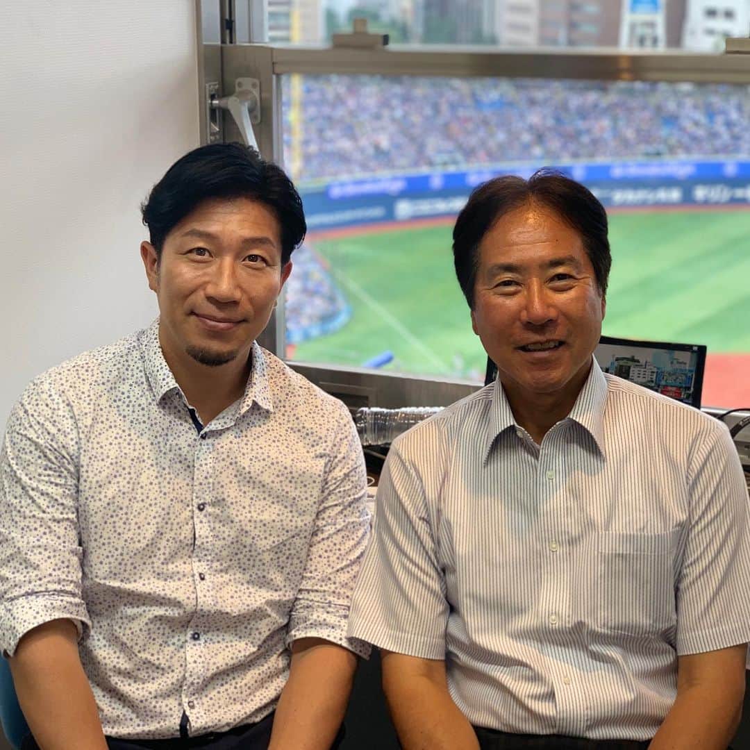 のインスタグラム：「#⚾️ #NPB #解説 今日は、林正浩アナウンサーと一緒に #横浜DeNAベイスターズ × #中日ドラゴンズ のゲームを解説致しました🎙」