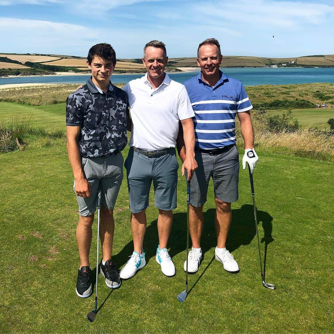 ルーク・ドナルドさんのインスタグラム写真 - (ルーク・ドナルドInstagram)「Lovely knock around @stenodocgolf with family, now sitting back and watching the end of @theopen - who’s your winner? #golf #links family #Cornwall」7月21日 22時08分 - lukedonald