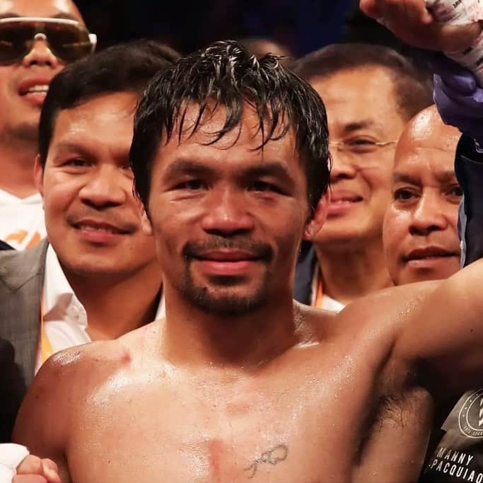 HYPEBEASTさんのインスタグラム写真 - (HYPEBEASTInstagram)「@hypebeastsports: At 40 years old, Manny Pacquiao defeats Keith “One Time” Thurman by split decision to become the oldest welterweight champion. This loss is WBA Super Champion Thurman’s first loss on his professional boxing record — bringing his record to 29W 1L. This marks @mannypacquiao’s 71st fight and 62nd win in his long-standing career. The legendary boxer commented that at 40 years old he still feels like he’s in his mid-20s, still training daily while playing basketball 2-5 hours each day. Who got next? Photo: Christian Petersen/Getty Images」7月21日 22時27分 - hypebeast