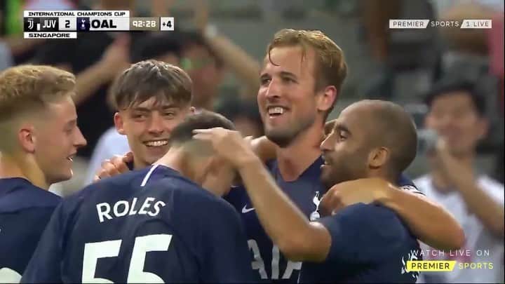 ハリー・ケインのインスタグラム：「Good to be back 😉⚽ #COYS」