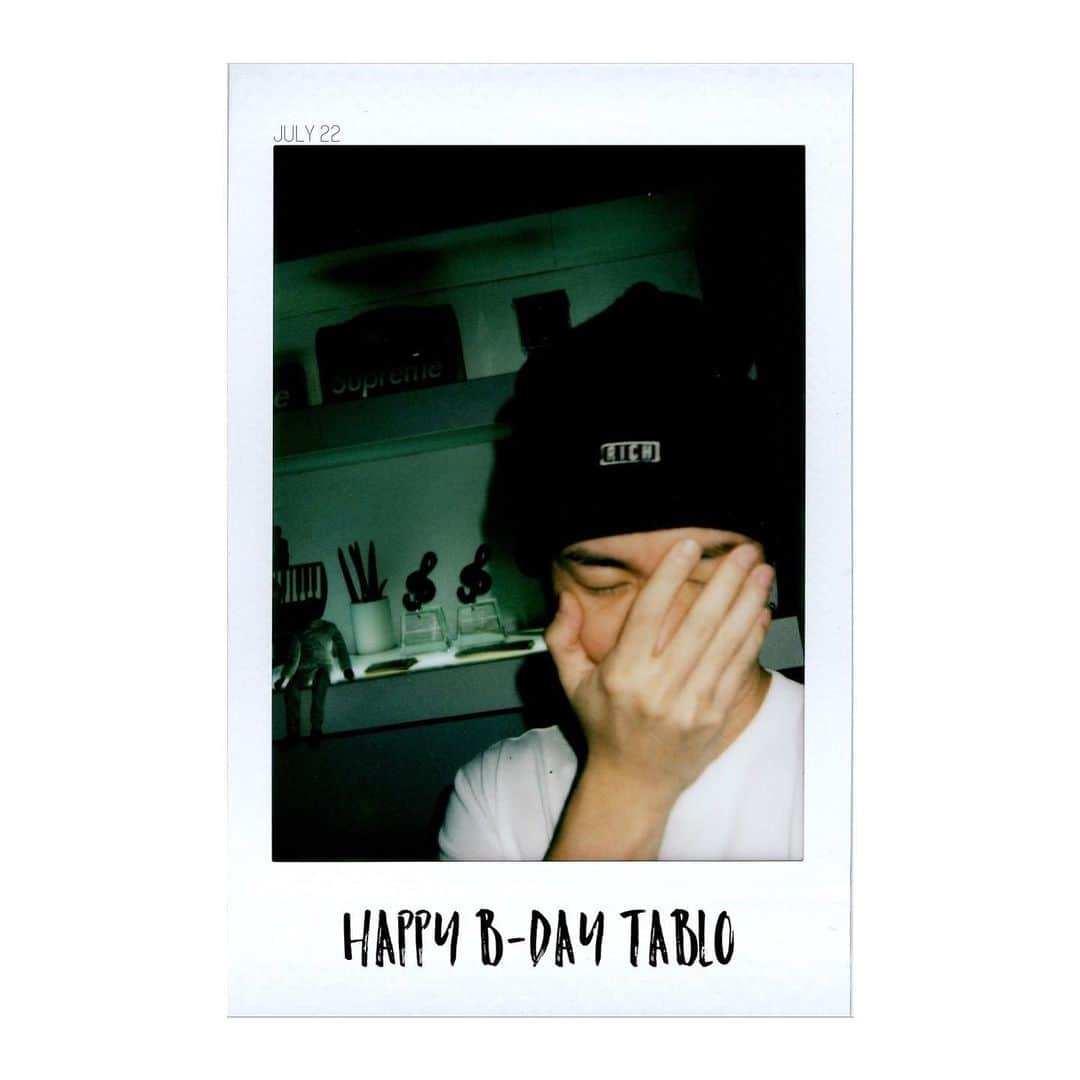 DJトゥーカッツ さんのインスタグラム写真 - (DJトゥーカッツ Instagram)「생축 #HBD #타블로 #TABLO #에픽하이 #EPIKHIGH」7月22日 0時00分 - realtukutz