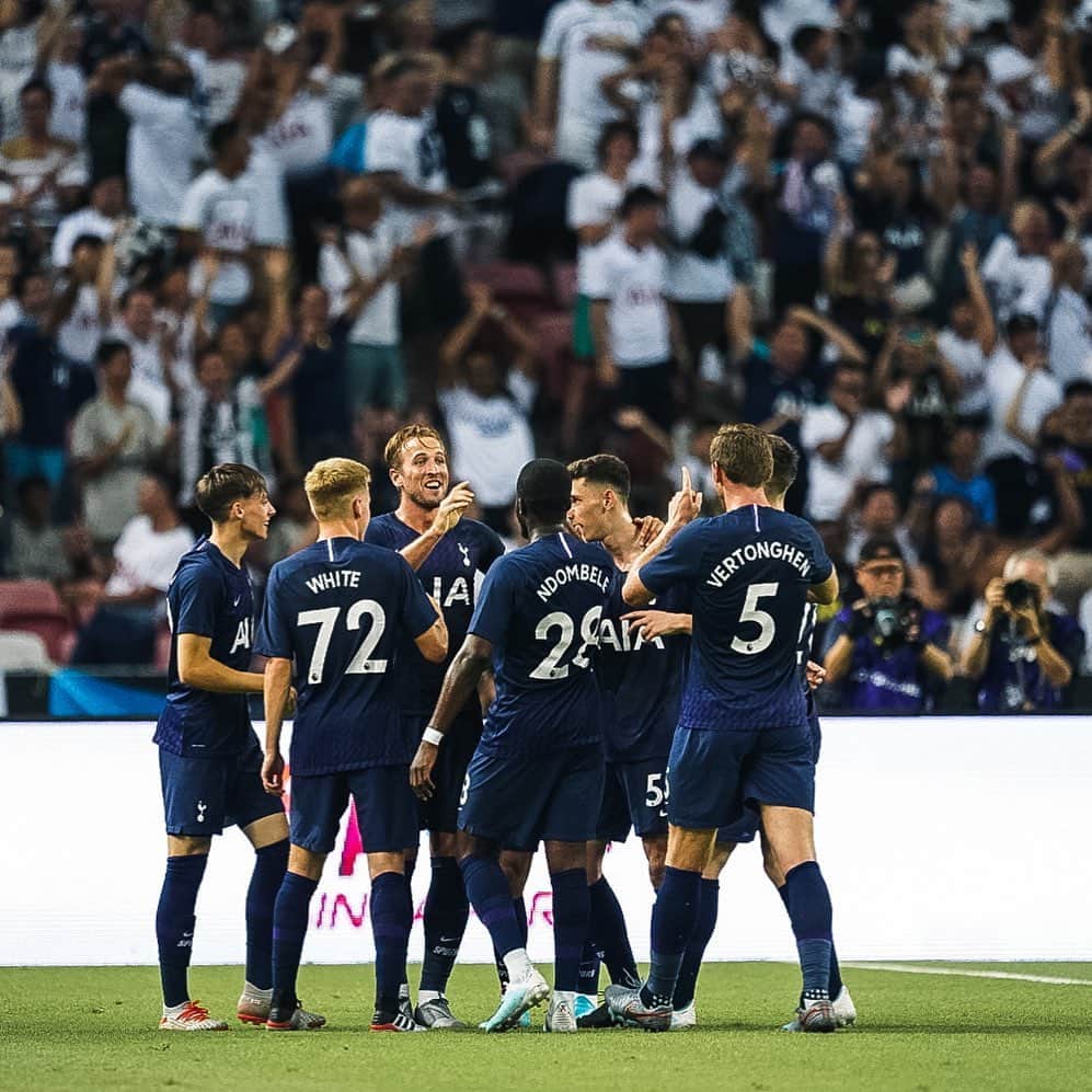 ヤン・フェルトンゲンのインスタグラム：「Great to be back out on the pitch. @harrykane unbelievable 💥👀」