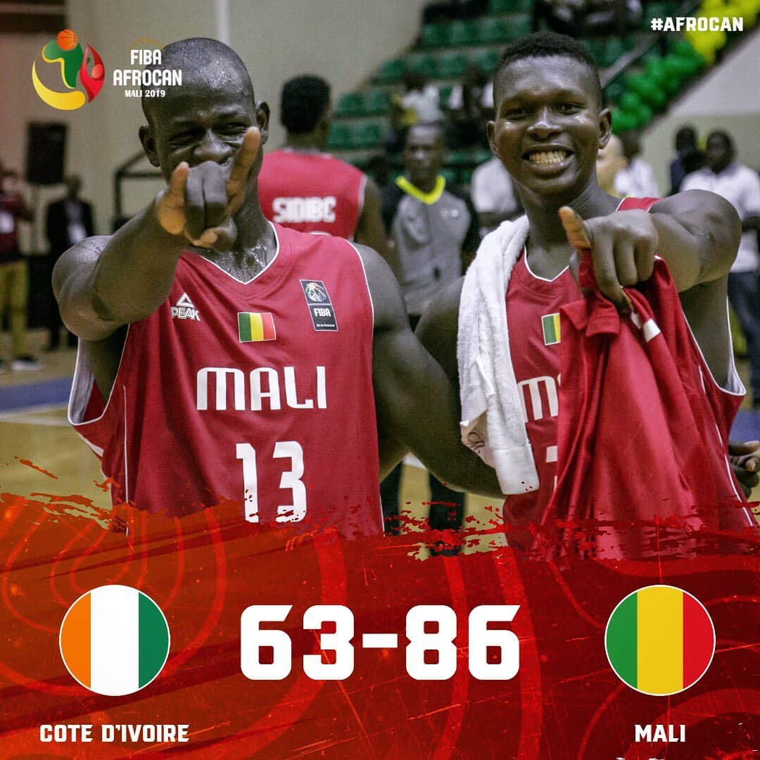 FIBAさんのインスタグラム写真 - (FIBAInstagram)「🇦🇴, 🇨🇩, 🇲🇱, 🇹🇳 are through to the #AfroCan Quarter-Finals!  Action resumes on Tuesday 23 with the Qualifications for Quarter-Finals: 🇩🇿 vs 🇳🇬 🇲🇦 vs 🇬🇳 🇰🇪 vs 🇨🇮 🇪🇬 vs 🇹🇩」7月22日 10時19分 - fiba