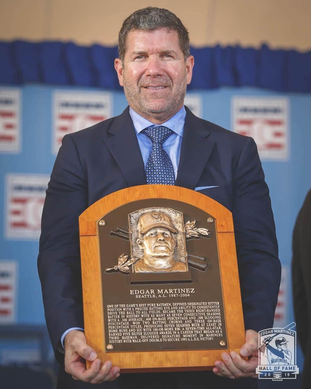 シアトル・マリナーズさんのインスタグラム写真 - (シアトル・マリナーズInstagram)「#EdgarHOF」7月22日 10時30分 - mariners