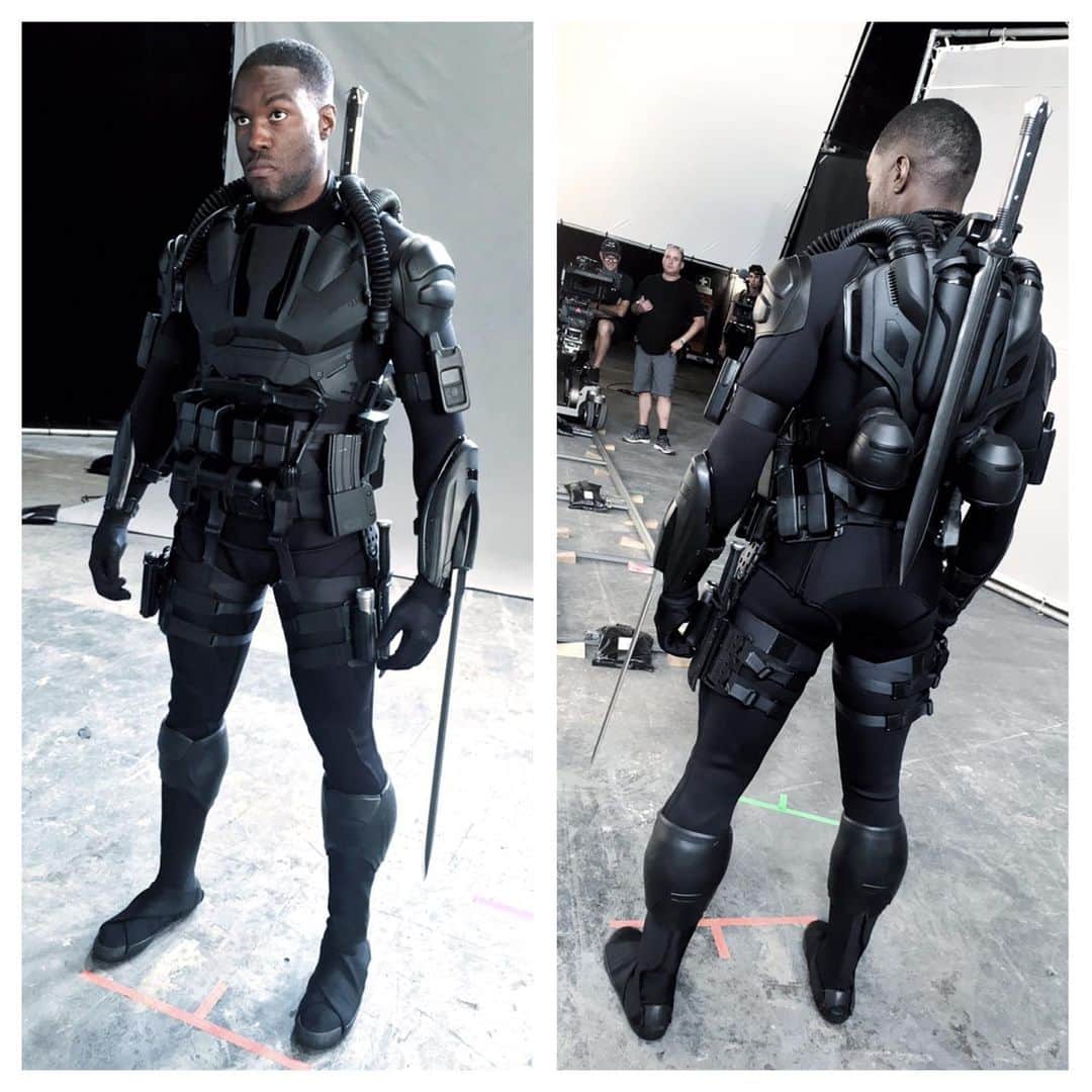 ジェームズ・ワンのインスタグラム：「Speaking of Blade... Camera/costume test for Black Manta with @yahya on AQ. #throwback」