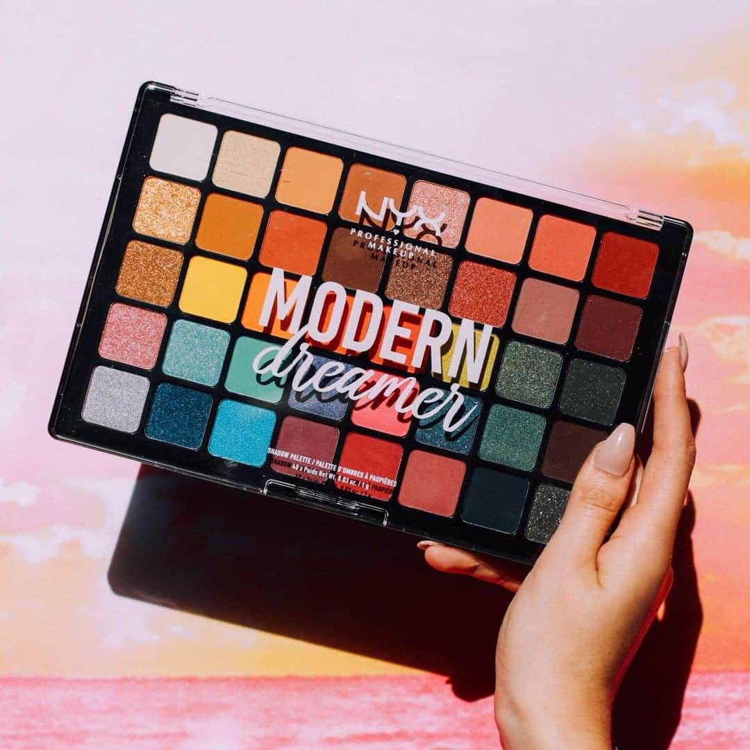 NYX Cosmeticsさんのインスタグラム写真 - (NYX CosmeticsInstagram)「Introducing our NEW Modern Dreamer Shadow Palette 🌈☁️ Featuring a stunning spectrum of 40 rich shades in foiled, matte & satin finishes 🎨 Available exclusively at @ultabeauty & #NYXProfessionalMakeup ✨ || #nyxcosmetics  #ultabeauty #crueltyfreebeauty」7月22日 3時59分 - nyxcosmetics