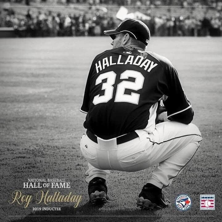 トロント・ブルージェイズさんのインスタグラム写真 - (トロント・ブルージェイズInstagram)「Roy "Doc" Halladay: Hall of Famer 💙 #DocHOF」7月22日 4時08分 - bluejays