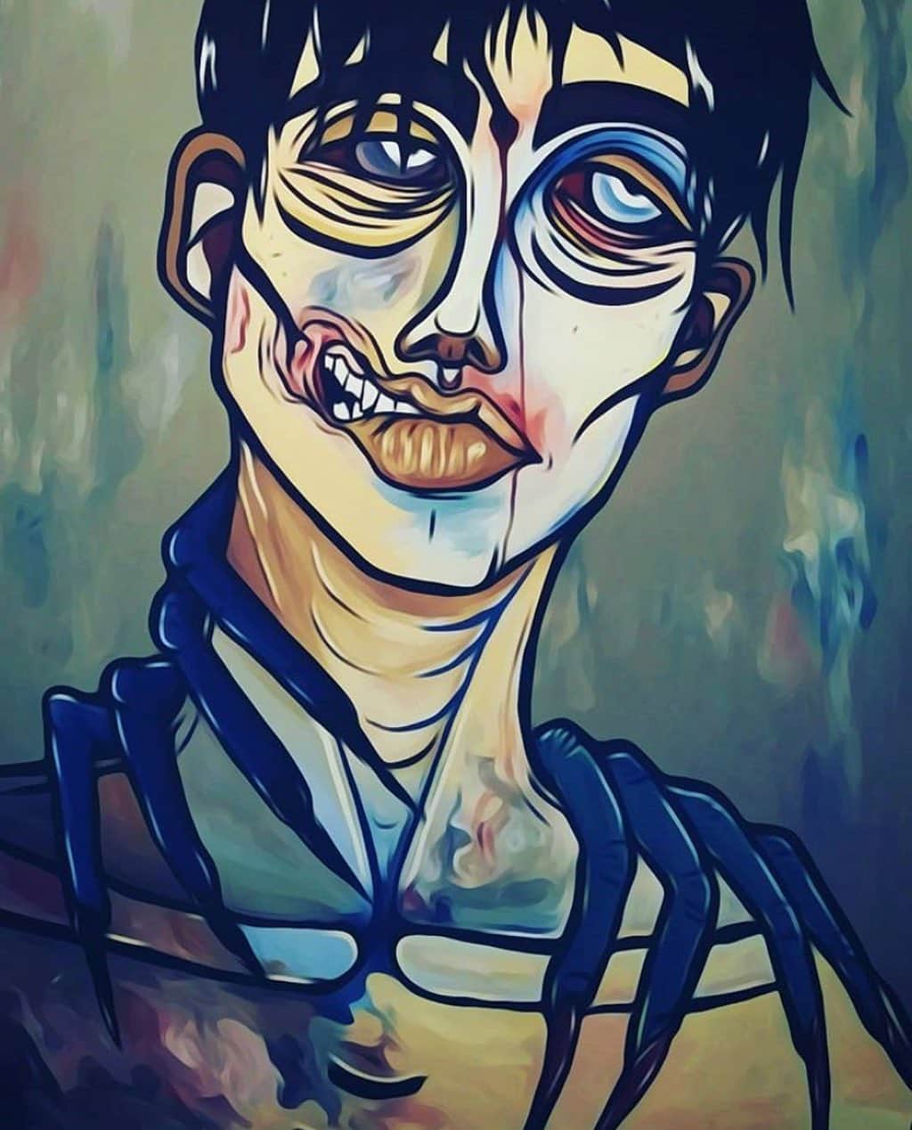 アンドリュー・ヴェラスケスのインスタグラム：「“Unfortunately there can be no doubt that man is, on the whole, less good than he imagines himself or wants to be. Everyone carries a shadow, and the less it is embodied in the individual's conscious life, the blacker and denser it is...But let these harmless creatures form a mass, and there emerges a raging monster; and each individual is only one tiny cell in the monster's body, so that for better or worse he must accompany it on its bloody rampages and even assist it to the utmost. Having a dark suspicion of these grim possibilities, man turns a blind eye to the shadow-side of human nature. Blindly he strives against the salutary dogma of original sin, which is yet so prodigiously true. Yes, he even hesitates to admit the conflict of which he is so painfully aware.”」