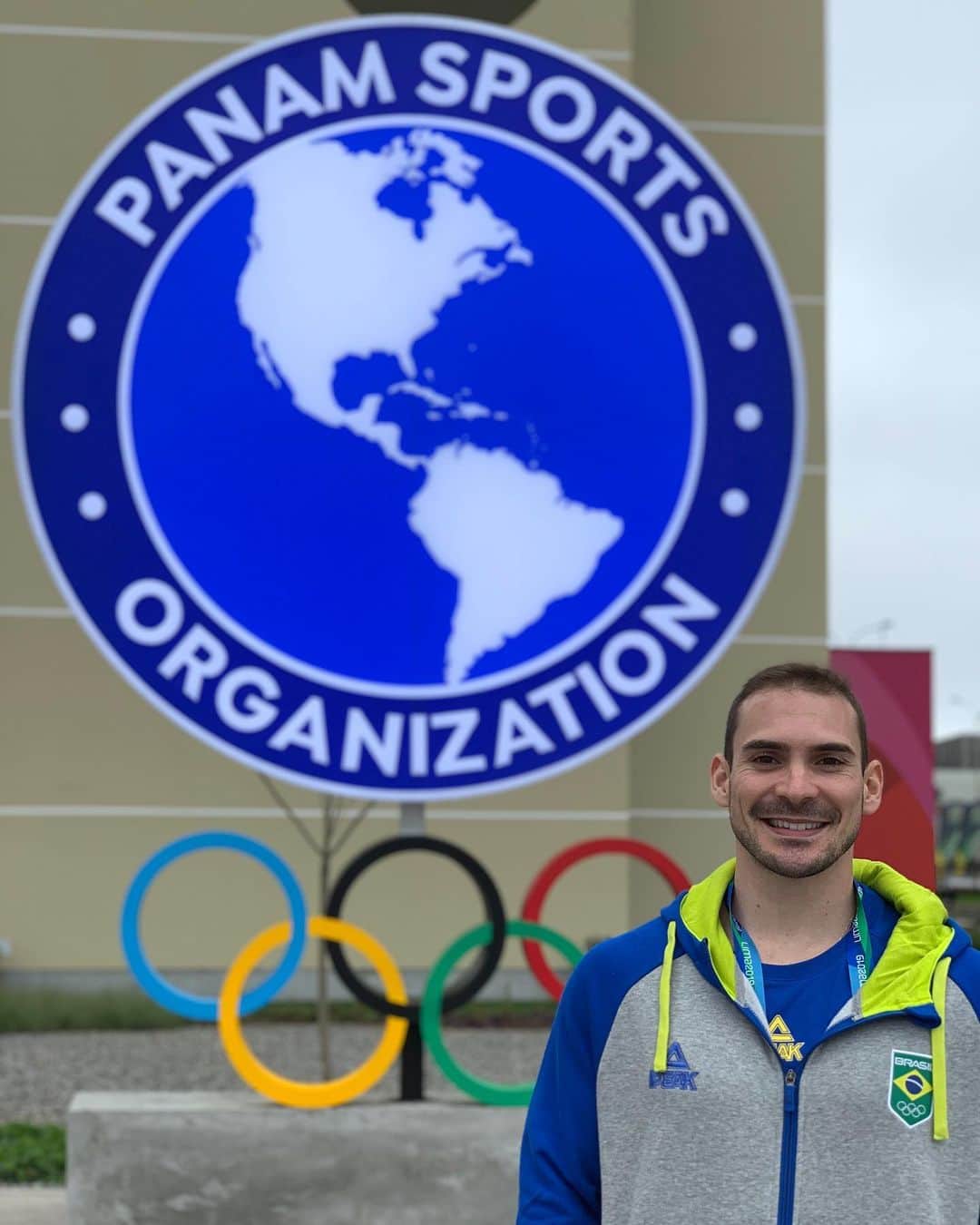のインスタグラム：「E chegamos na Vila Panamericana. Agora é oficial.  #somostimebrasil #timebrasilnopan #lima2019 #esporteseguro」