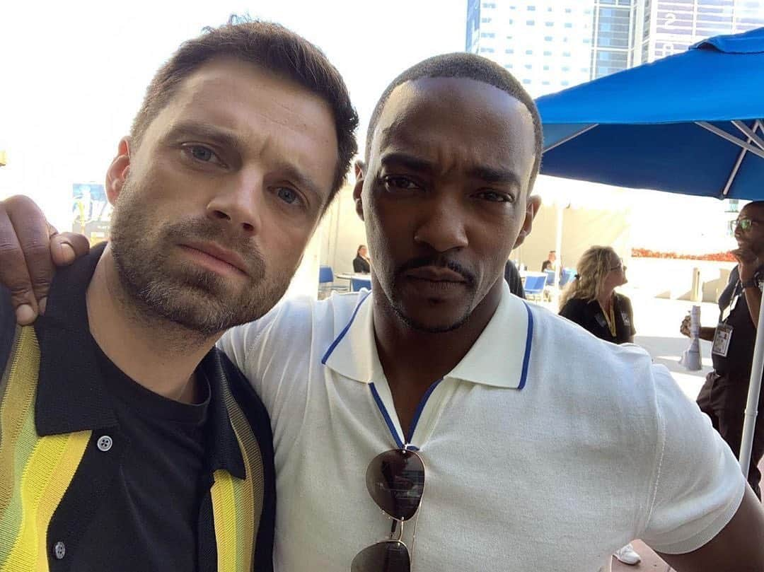 E! Onlineさんのインスタグラム写真 - (E! OnlineInstagram)「We had no choice but to (Sebastian) Stan. #SDCC2019 (📷: @imsebastianstan)」7月22日 6時36分 - enews