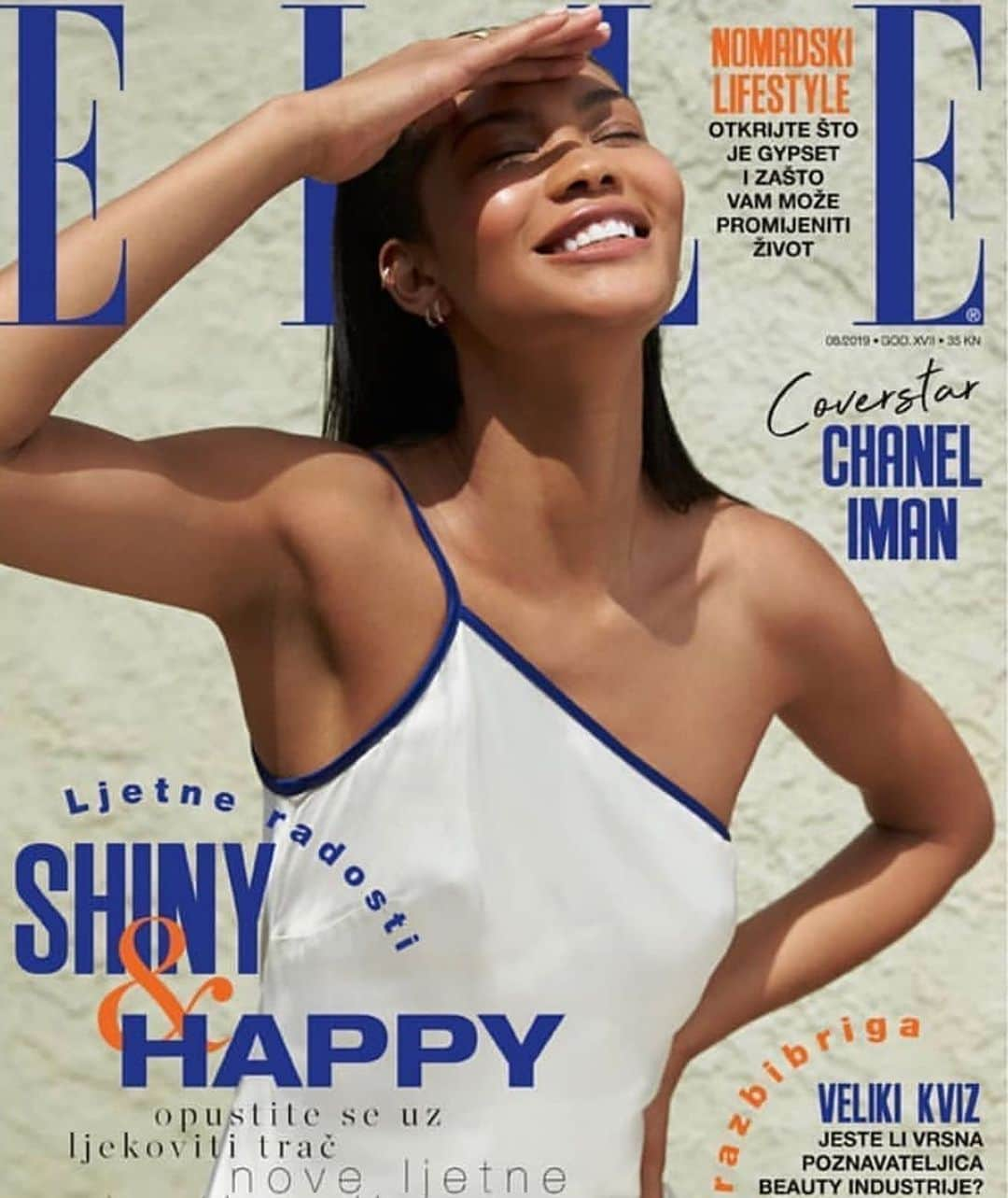 IMG Modelsさんのインスタグラム写真 - (IMG ModelsInstagram)「Let The Sunshine In. 🌞 #ChanelIman (@chaneliman) covers @ellecroatia. #📷 @sylvecolless #👗 @jessearifien #👩🏽 #IMGstars」7月22日 7時15分 - imgmodels